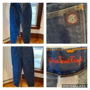 Vintage high waist dark jeans Giorgio Saint Angelo